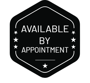 available by appointment